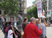 anti bank demonstration